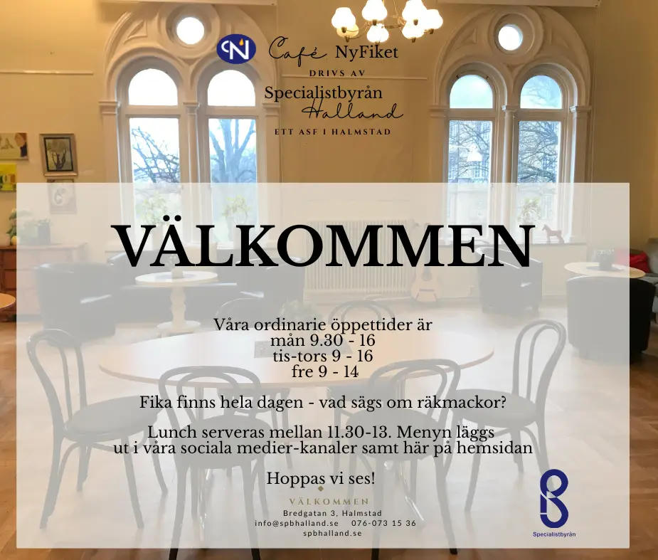 Café NyFiket, Specialistbyrån Halland