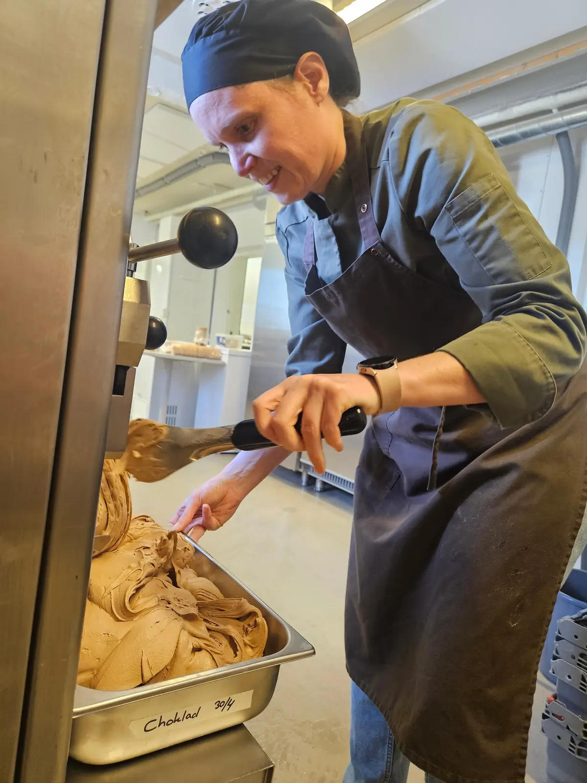Jeltsjes choklad och Glass (Saras Glassfabrik)